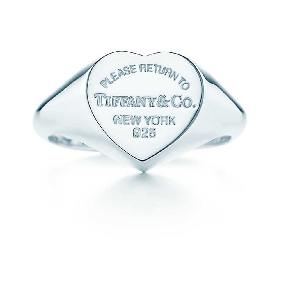Pre-loved Tiffany & Co Heart Ring size 7